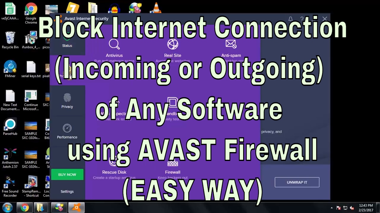 does avast have a firewall for mac