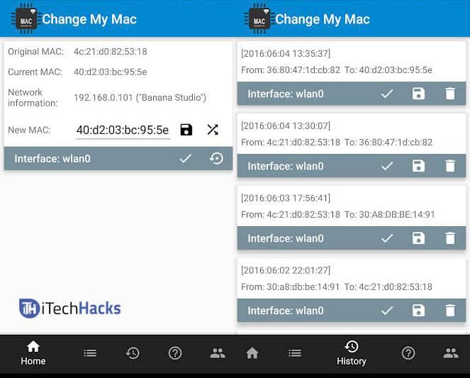 change mac address on android terminal emulator
